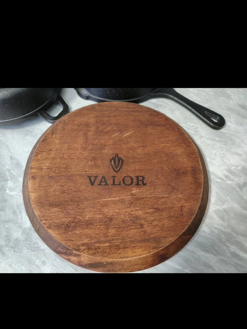 Valor Mini Cast Iron Skillet Set